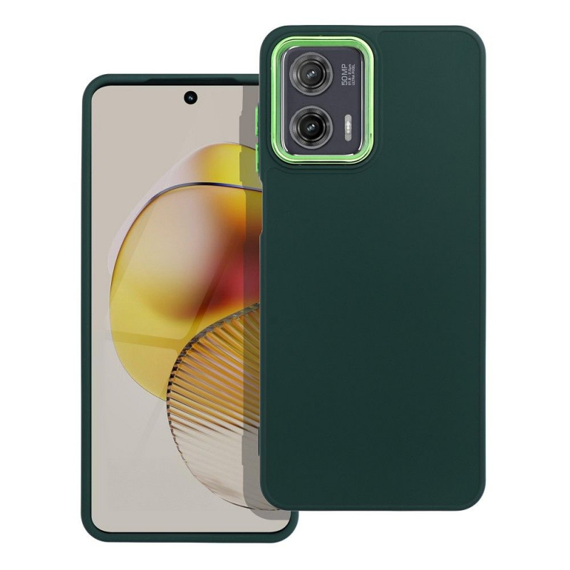 Motorola Moto G73 Hülle FRAME Elegant  Grün 