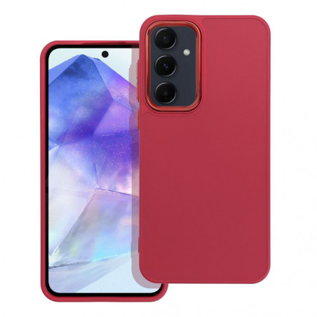 Samsung Galaxy A55 Hülle FRAME Elegant  Magenta 