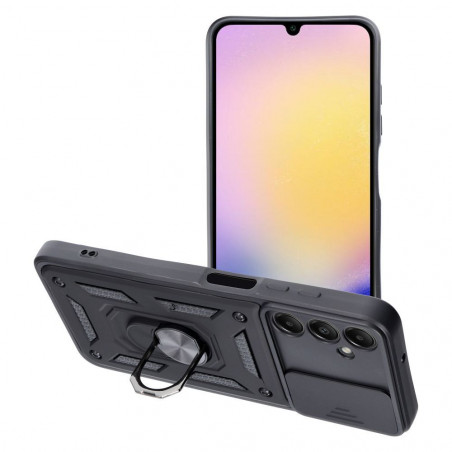 Samsung Galaxy A15 5G Hülle Slide Armor Schwarz 