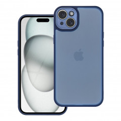 Apple iPhone 15 Plus Hülle VARIETE Elegant  Navy blau