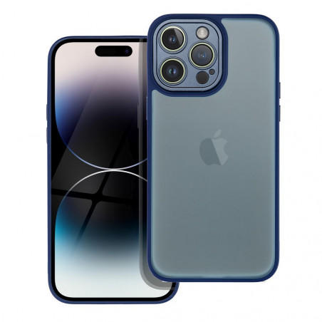 Apple iPhone 14 Pro Max Hülle VARIETE Elegant  Navy blau