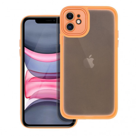 Apple iPhone 11 Hülle VARIETE Elegant  Aprikosencrush 