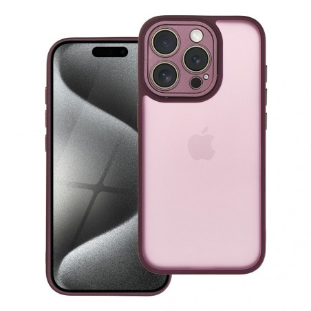 Apple iPhone 15 Pro Hülle VARIETE Elegant  Lila (Purple) 