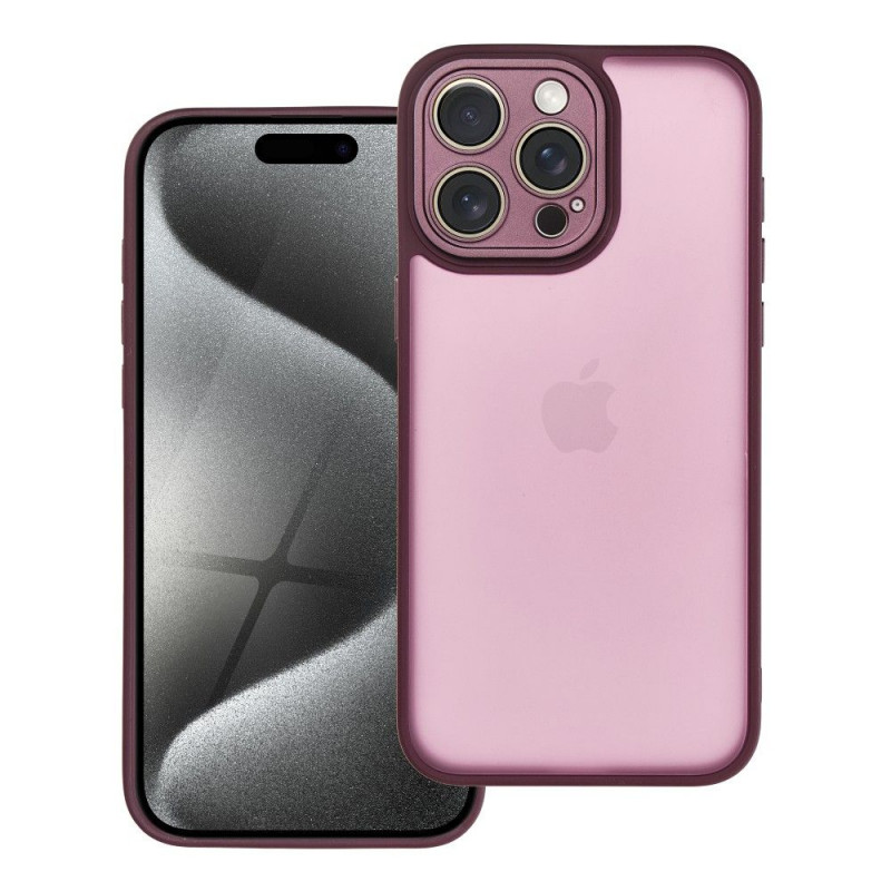 Apple iPhone 15 Pro Max Hülle VARIETE Elegant  Lila (Purple) 