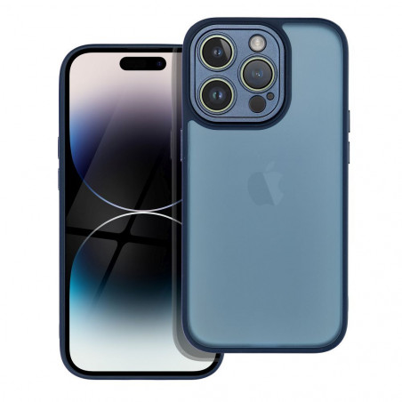 Apple iPhone 14 Pro Hülle VARIETE Elegant  Navy blau