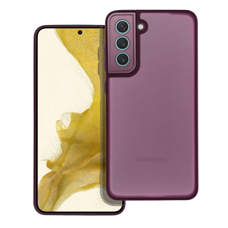 Samsung Galaxy S21 FE 5G Hülle VARIETE Elegant  Lila (Purple) 