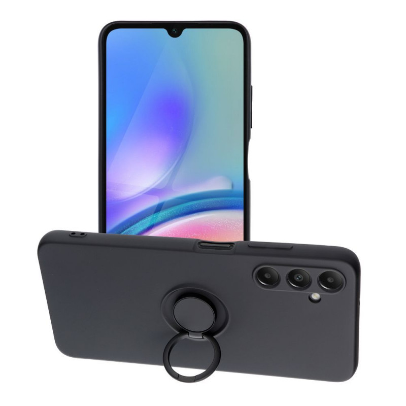 Samsung Galaxy A05s Hülle Silicone ring Schwarz 