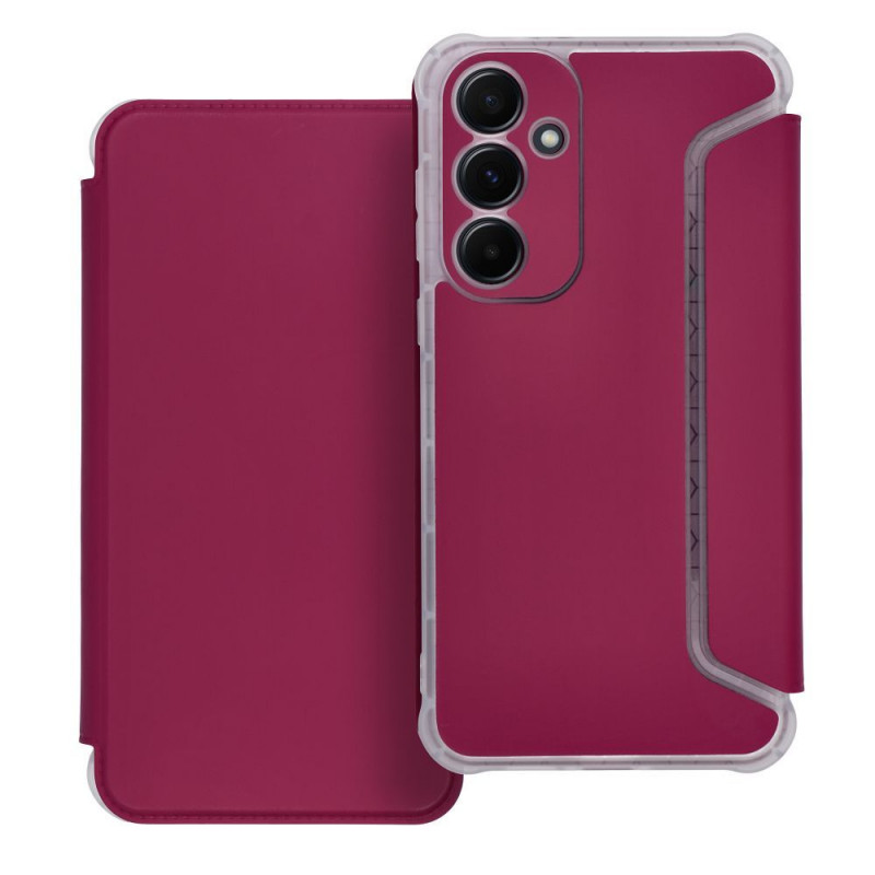 Samsung Galaxy A55 Book Handytaschen Piano Book Magenta 