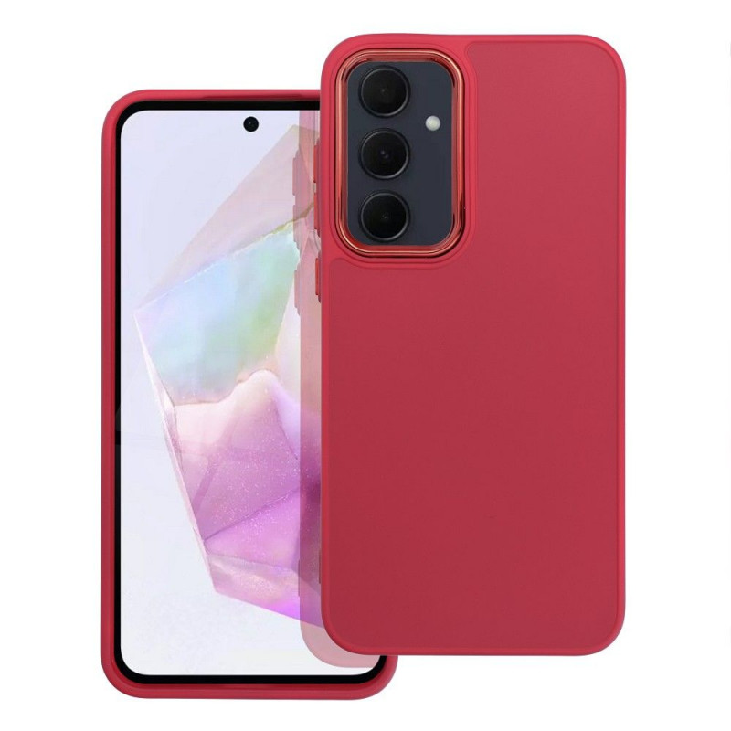 Samsung Galaxy A35 Hülle FRAME Elegant  Magenta 