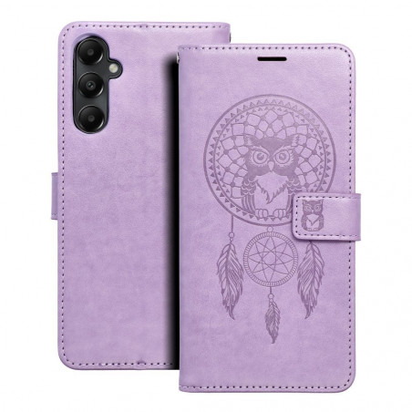 Samsung Galaxy A05s Book Handytaschen MEZZO Book Traumfänger  Lila (Purple) 