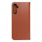 Samsung Galaxy A05s Book Handytaschen Leather case SMART PRO Elegant  Braun 