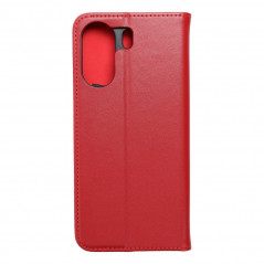 XIAOMI Redmi 13C Book Handytaschen Leather case SMART PRO Elegant  Rotwein 