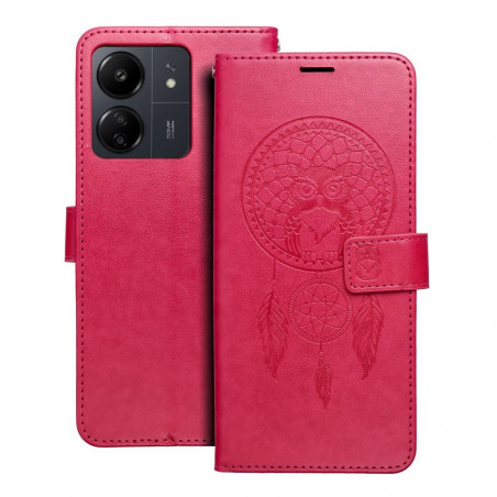 XIAOMI Redmi 13C Book Handytaschen MEZZO Book Traumfänger  Magenta 