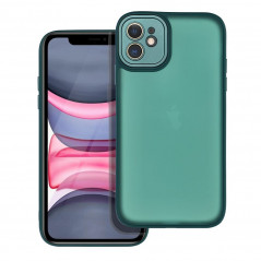 Apple iPhone 11 Hülle VARIETE Elegant  Dunkelgrün 