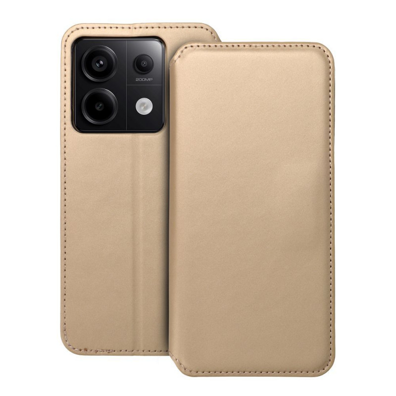 XIAOMI Redmi Note 13 Pro 5G Book Handytaschen Dual Pocket book Gold 