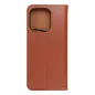 XIAOMI Redmi Note 13 4G Book Handytaschen Leather case SMART PRO Elegant  Braun 