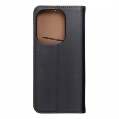 XIAOMI Redmi Note 13 Pro 4G Book Handytaschen Leather case SMART PRO Elegant  Schwarz 