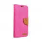 XIAOMI Redmi Note 13 4G Book Handytaschen CANVAS Book Rosa 