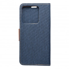 XIAOMI Redmi Note 13 Pro 5G Book Handytaschen CANVAS Book Navy blau 