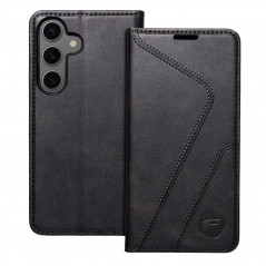 Samsung Galaxy S24 Book Handytaschen Forcell F-PROTECT RFID Blocker Book Elegant  Schwarz 