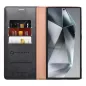 Samsung Galaxy S24 PLUS Book Handytaschen Forcell F-PROTECT RFID Blocker Book Elegant  Schwarz 