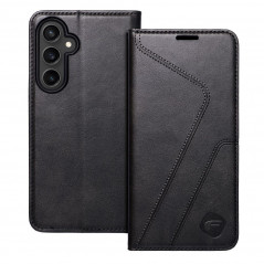 Samsung Galaxy S24 Book Handytaschen Forcell F-PROTECT RFID Blocker Book Elegant  Schwarz 