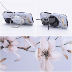 Apple iPhone 14 Pro Hülle Forcell F-Pprotect Mirage MagSAFE  Frühlingsblumen 