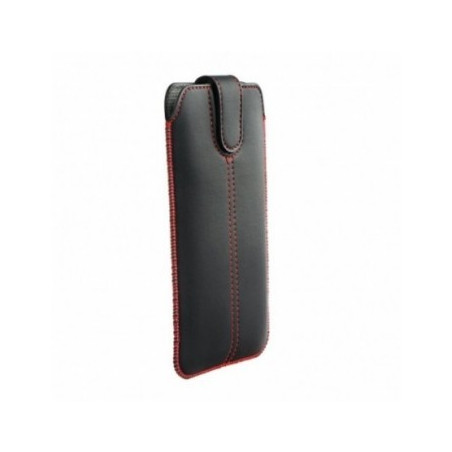 Apple iPhone 5 5S Universaletui Pocket Case Ultra Slim M4 Schwarz 