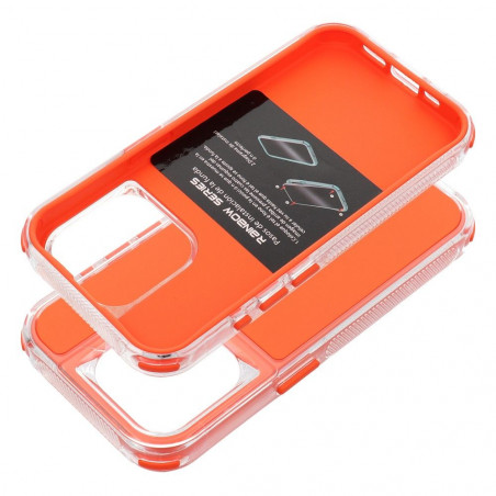 Apple iPhone 15 Pro Max Hülle MATRIX Orange 