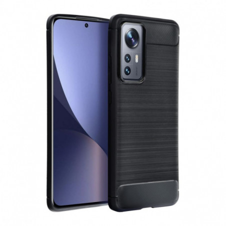 Honor 200 Lite Hülle Carbon Elegant  Schwarz