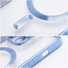 Apple iPhone 15 Pro Max Hülle Electro Mag MagSAFE  Blau 