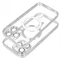 Apple iPhone 15 Plus Hülle Electro Mag MagSAFE  Silber 