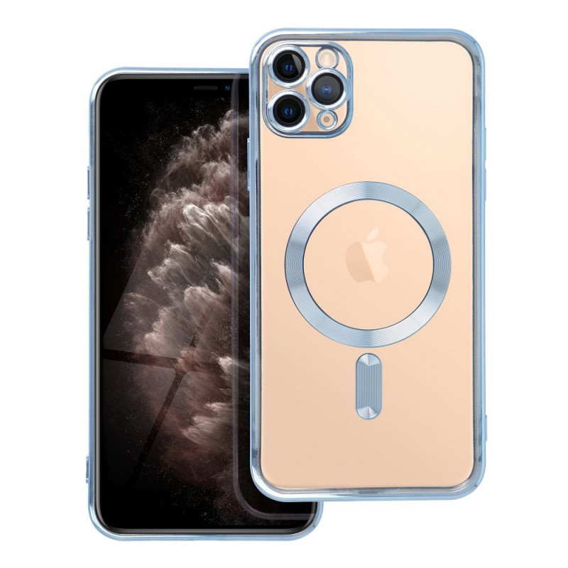 Apple iPhone XS Max Hülle Electro Mag MagSAFE  Blau 