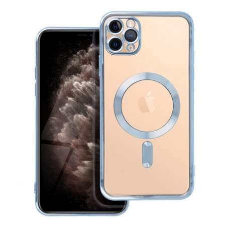 Apple iPhone XS Max Hülle Electro Mag MagSAFE  Blau 