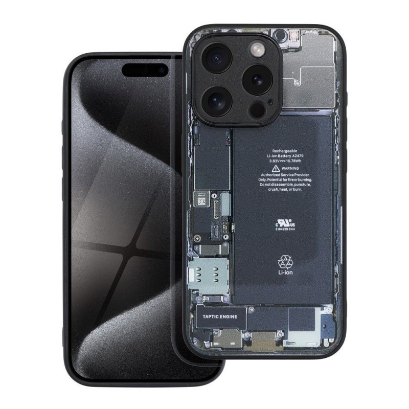 Apple iPhone XS Max Hülle Tech Schwarz 