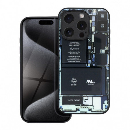 Apple iPhone XS Max Hülle Tech Schwarz