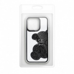 Apple iPhone 15 Hülle Teddy bear Schwarz 