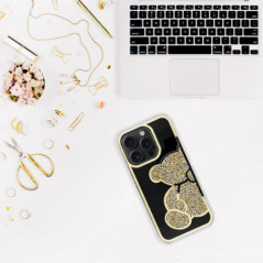 Apple iPhone 7 Hülle Teddy bear Gold 