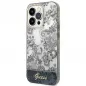 Apple iPhone 14 Pro Hülle Guess IML Electro Cam TDJ Grau 