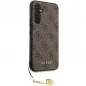 Samsung Galaxy S23 FE Hülle Guess 4G Charm Braun 