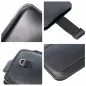 Samsung Galaxy S21 Ultra 5G Universaletui, Gürtelholster ROYAL - Leather universal flap pocket Schwarz 