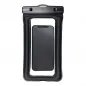 Wasserdichte Airbag-Handyhülle mit Verschluss – Schwarz