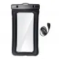Wasserdichte Airbag-Handyhülle mit Verschluss – Schwarz