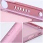 Apple iPhone 12 Hülle Metallic Rosa 