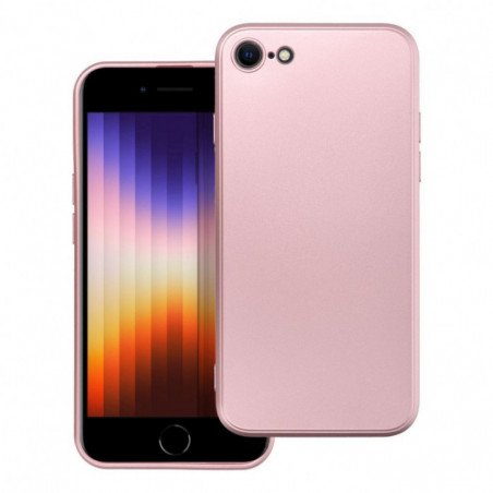 Apple iPhone 7 Hülle Metallic Rosa 