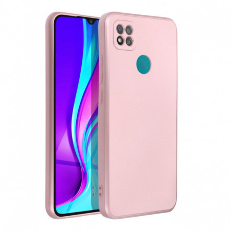 XIAOMI Redmi 9A Hülle Metallic Rosa 