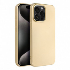 Apple iPhone 15 Pro Max Hülle Metallic Gold