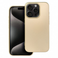 Apple iPhone 15 Pro Hülle Metallic Gold