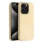 Apple iPhone 15 Pro Hülle Metallic Gold 