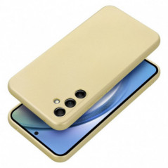 Samsung Galaxy A34 Hülle Metallic Gold 